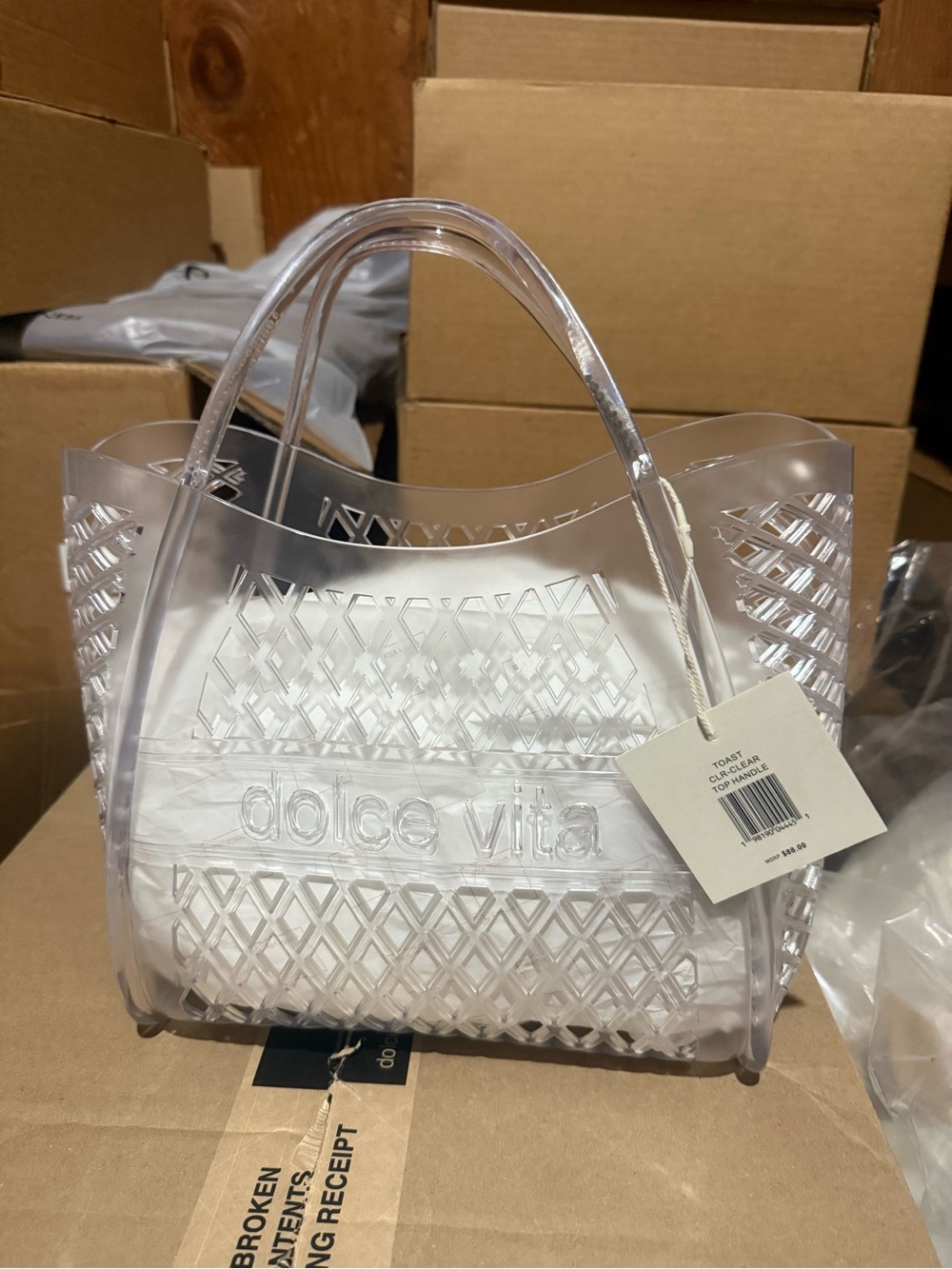 NWT Dolce Vita Toast Handbag- Whiskey Stella